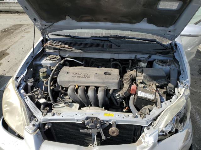 2T1KR32E86C593730 - 2006 TOYOTA COROLLA MA XR SILVER photo 11