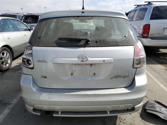 2T1KR32E86C593730 - 2006 TOYOTA COROLLA MA XR SILVER photo 6