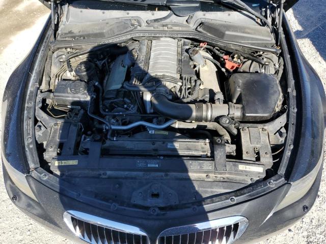 WBAEH73445B193901 - 2005 BMW 645 CI AUTOMATIC BLACK photo 11