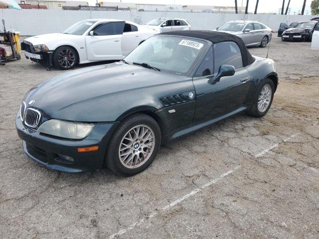 4USCN33422LK52729 - 2002 BMW Z3 2.5 GREEN photo 1