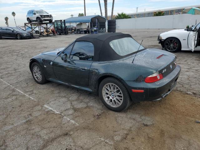 4USCN33422LK52729 - 2002 BMW Z3 2.5 GREEN photo 2