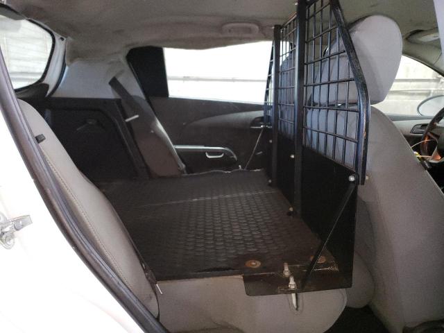 1G1JA6SH2G4175398 - 2016 CHEVROLET SONIC LS თეთრი ფოტო 10