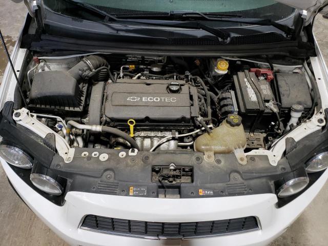 1G1JA6SH2G4175398 - 2016 CHEVROLET SONIC LS თეთრი ფოტო 11