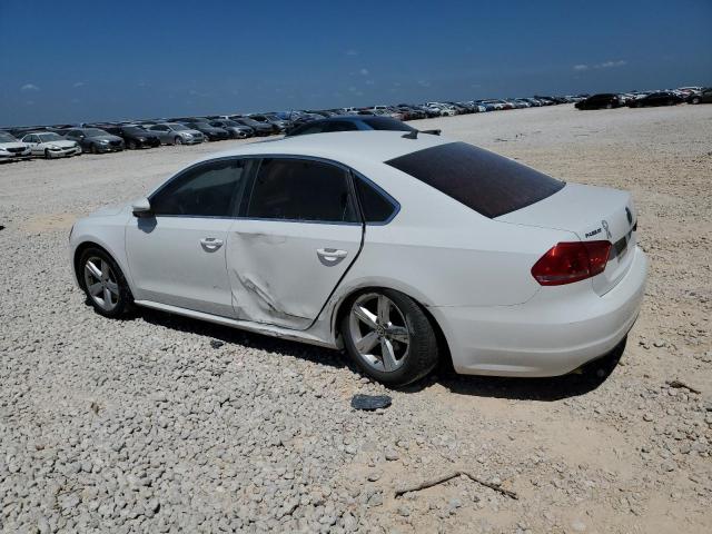 1VWBH7A39CC021402 - 2012 VOLKSWAGEN PASSAT SE WHITE photo 2