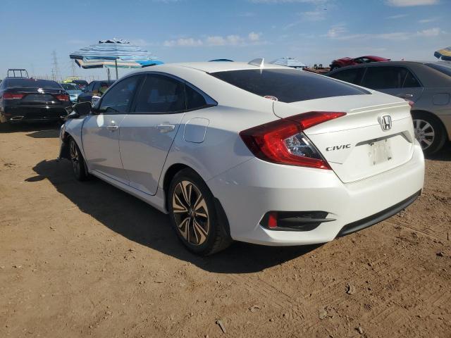 JHMFC1F72JX011147 - 2018 HONDA CIVIC EXL WHITE photo 2