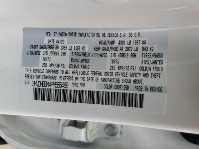 3MVDMBBM4PM555489 - 2023 MAZDA CX-30 SELECT WHITE photo 14