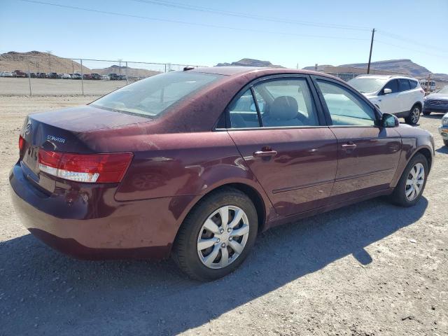 5NPET46C08H384253 - 2008 HYUNDAI SONATA GLS BURGUNDY photo 3