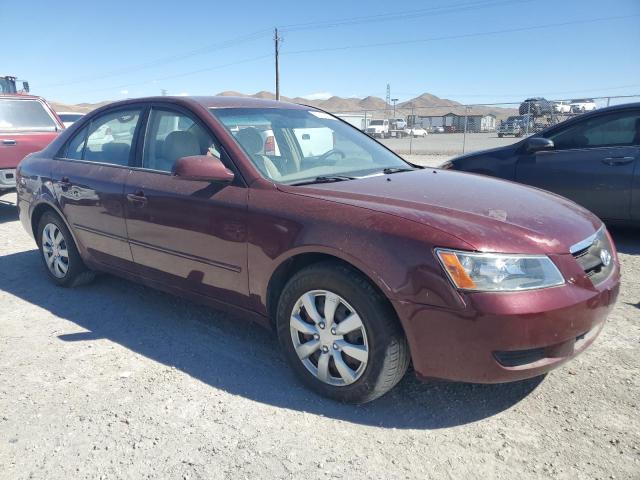 5NPET46C08H384253 - 2008 HYUNDAI SONATA GLS BURGUNDY photo 4