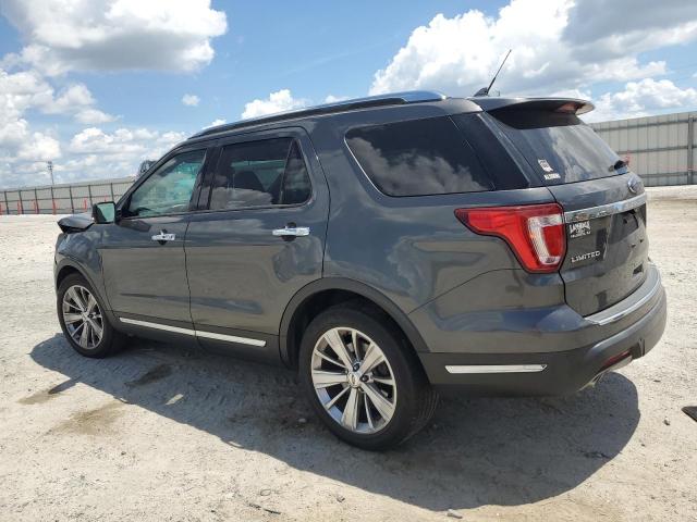 1FM5K7F82KGA64102 - 2019 FORD EXPLORER LIMITED Grafito foto 2