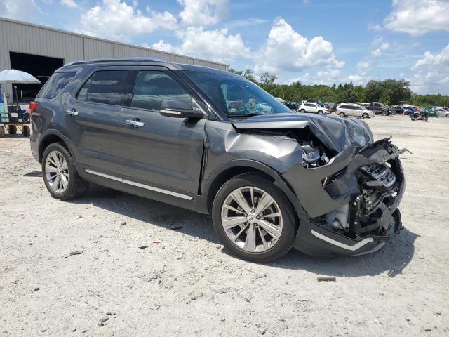 1FM5K7F82KGA64102 - 2019 FORD EXPLORER LIMITED Grafito foto 4