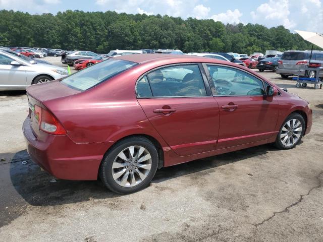 2HGFA16939H335928 - 2009 HONDA CIVIC EXL ბურგუნდია ფოტო 3