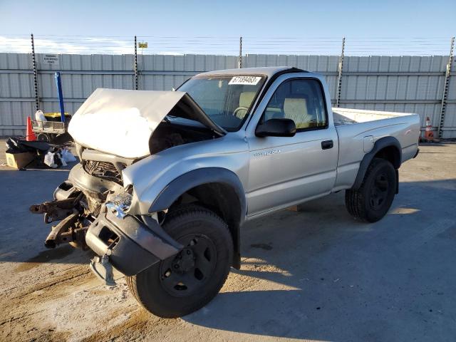 5TENM92N62Z081175 - 2002 TOYOTA TACOMA PRERUNNER SILVER photo 1