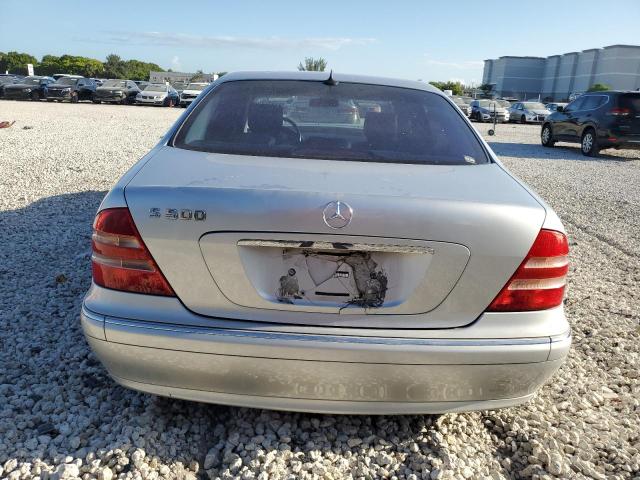 WDBNG75J31A136550 - 2001 MERCEDES-BENZ S 500 SILVER photo 6