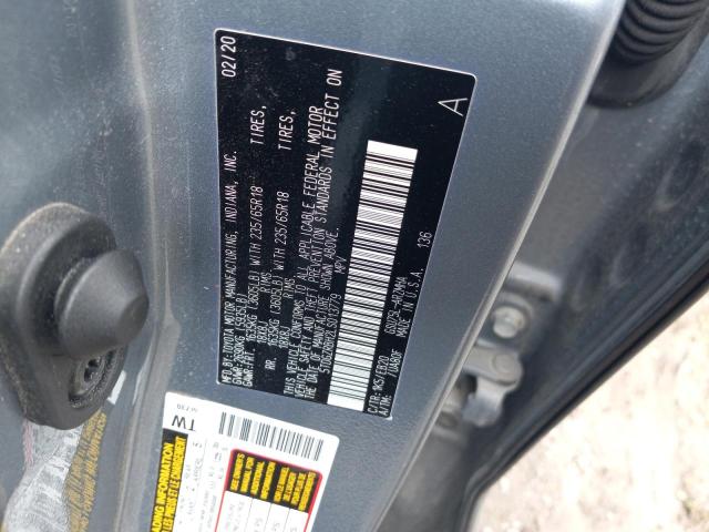 5TDGZRBH2LS013779 - 2020 TOYOTA HIGHLANDER XLE Mavi foto 12