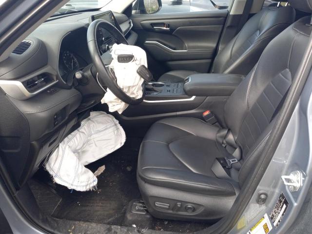 5TDGZRBH2LS013779 - 2020 TOYOTA HIGHLANDER XLE Mavi foto 7