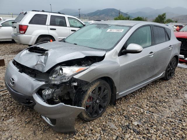 JM1BL1L31C1625291 - 2012 MAZDA SPEED 3 ნაცრისფერი ფოტო 1