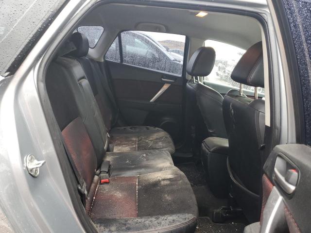 JM1BL1L31C1625291 - 2012 MAZDA SPEED 3 ნაცრისფერი ფოტო 10
