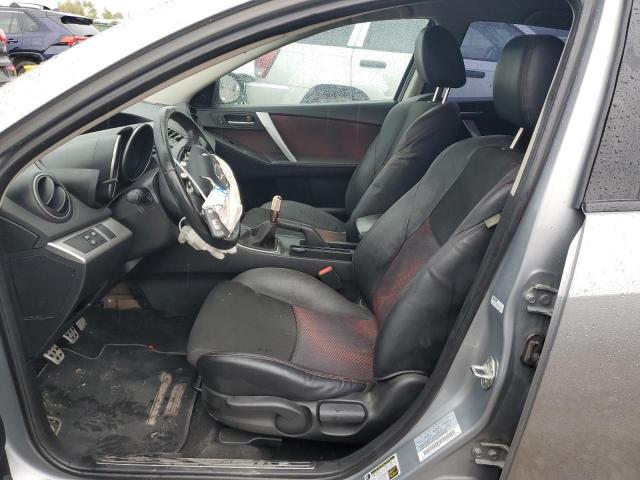 JM1BL1L31C1625291 - 2012 MAZDA SPEED 3 ნაცრისფერი ფოტო 7