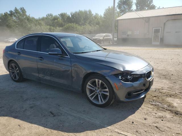 WBA8D9G5XJNU72320 - 2018 BMW 330 XI GRAY photo 4