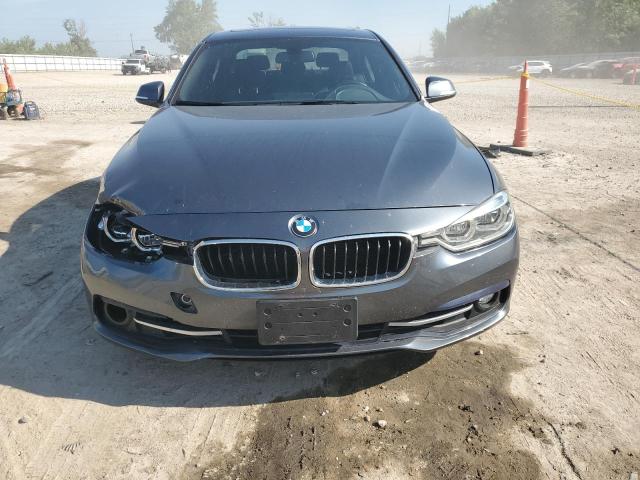 WBA8D9G5XJNU72320 - 2018 BMW 330 XI GRAY photo 5