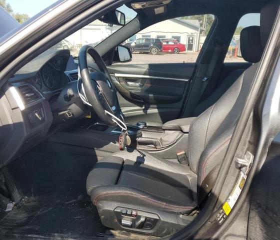 WBA8D9G5XJNU72320 - 2018 BMW 330 XI GRAY photo 7