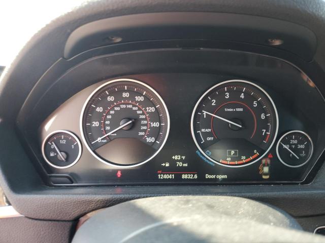 WBA8D9G5XJNU72320 - 2018 BMW 330 XI GRAY photo 9