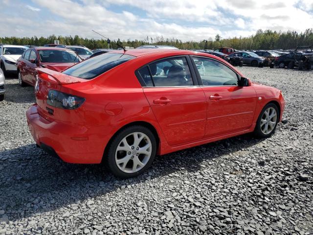 JM1BK323581826389 - 2008 MAZDA 3 S RED photo 3