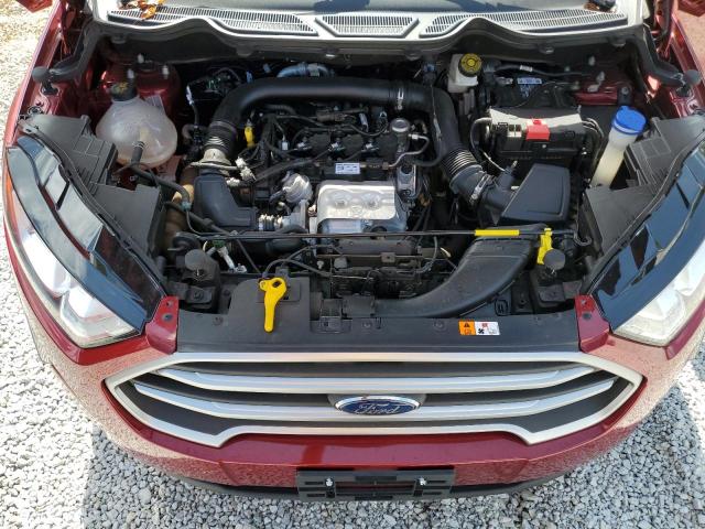 MAJ3S2GE9LC312430 - 2020 FORD ECOSPORT SE RED photo 12