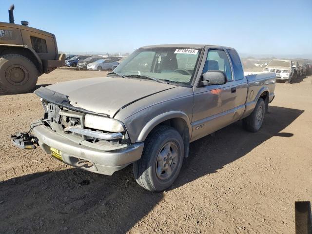 1GCDT19W7Y8259796 - 2000 CHEVROLET S TRUCK S10 TAN photo 1