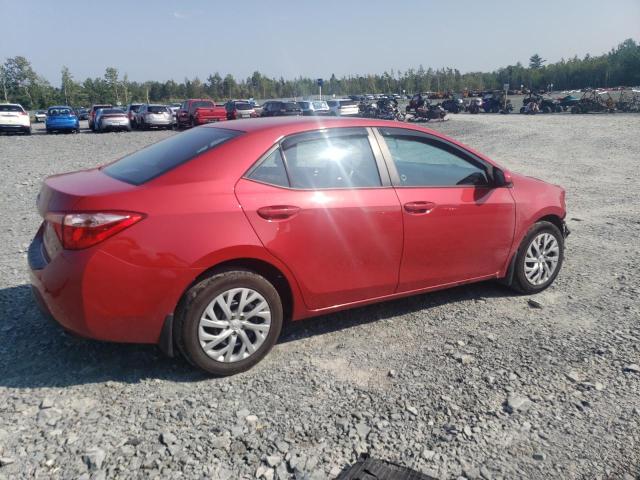 2T1BURHE2JC076487 - 2018 TOYOTA COROLLA L Қызыл фото 3