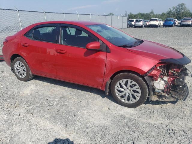 2T1BURHE2JC076487 - 2018 TOYOTA COROLLA L Қызыл фото 4