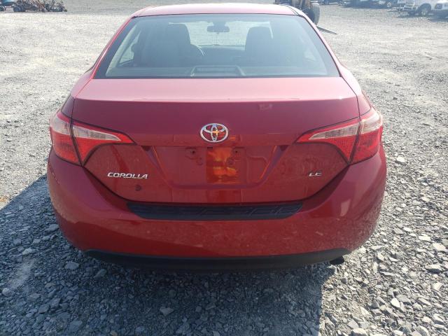 2T1BURHE2JC076487 - 2018 TOYOTA COROLLA L Қызыл фото 6