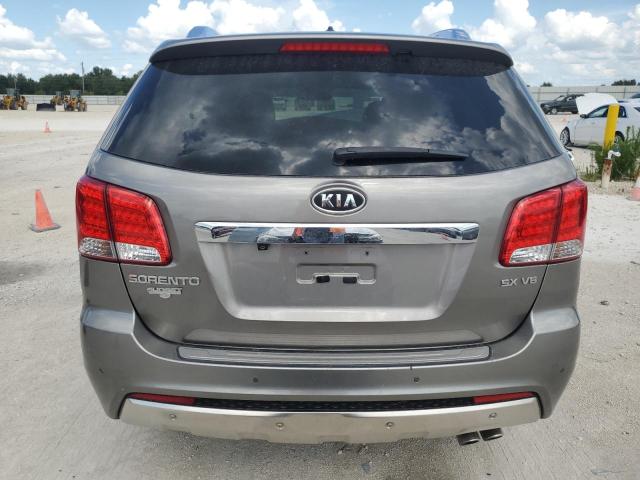 5XYKW4A26CG229831 - 2012 KIA SORENTO SX SILVER photo 6