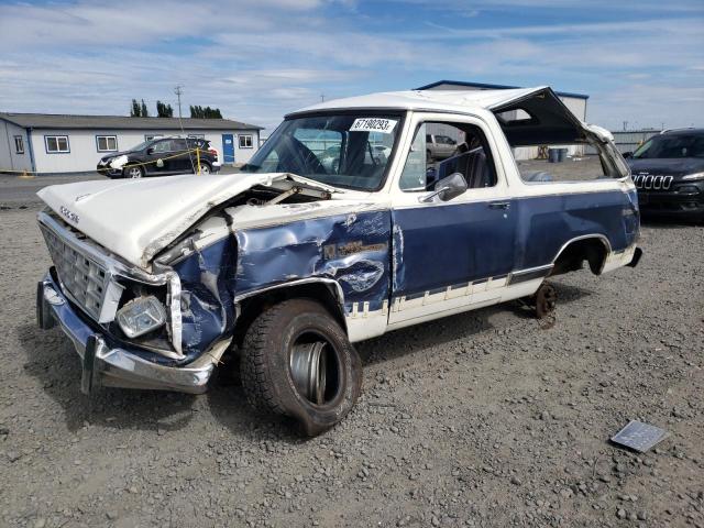 1B4GW12W8FS519148 - 1985 DODGE RAMCHARGER AW-100 WHITE photo 1