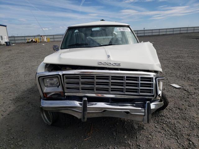 1B4GW12W8FS519148 - 1985 DODGE RAMCHARGER AW-100 WHITE photo 5