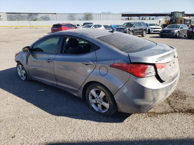 KMHDH4AE4CU439433 - 2012 HYUNDAI ELANTRA GLS SILVER photo 2