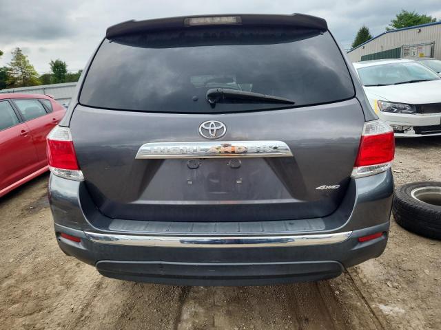 5TDBK3EH6CS119398 - 2012 TOYOTA HIGHLANDER BASE ნაცრისფერი ფოტო 6