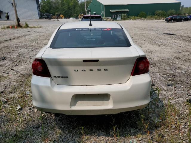 1B3BD2FGXBN510540 - 2011 DODGE AVENGER LUX WHITE photo 6