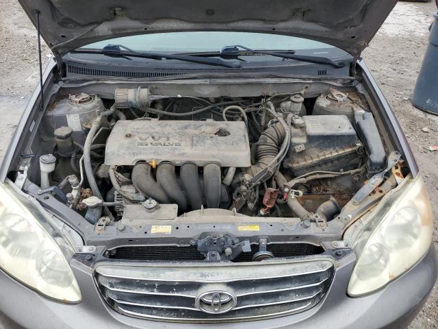 1NXBR32E33Z051820 - 2003 TOYOTA COROLLA CE GRAY photo 11