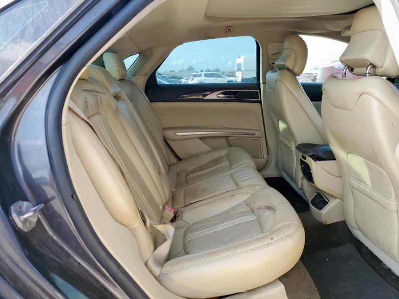 3LN6L2G97ER800833 - 2014 LINCOLN MKZ GRAY photo 10