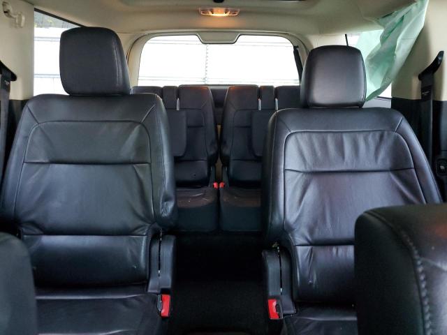 2FMGK5C81FBA20560 - 2015 FORD FLEX SEL WHITE photo 10