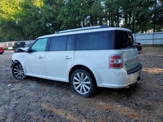 2FMGK5C81FBA20560 - 2015 FORD FLEX SEL WHITE photo 2