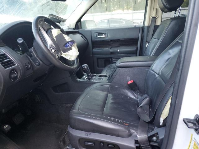 2FMGK5C81FBA20560 - 2015 FORD FLEX SEL WHITE photo 7