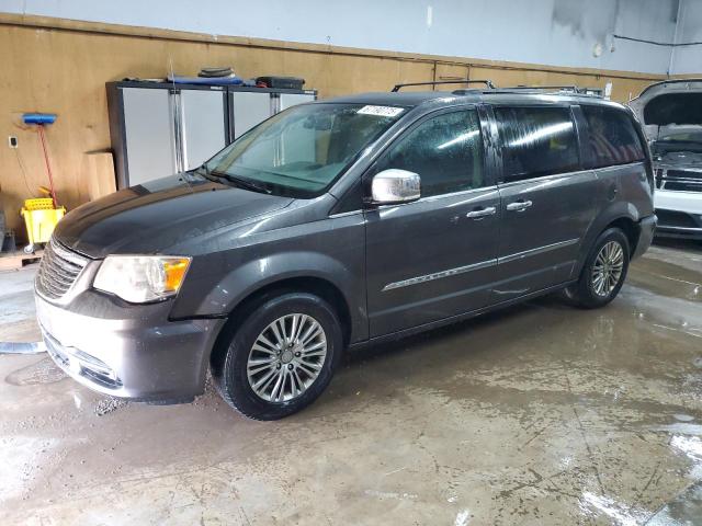 2C4RC1CG3FR514243 - 2015 CHRYSLER TOWN & COU TOURING L GRAY photo 1