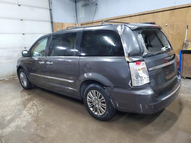 2C4RC1CG3FR514243 - 2015 CHRYSLER TOWN & COU TOURING L GRAY photo 2