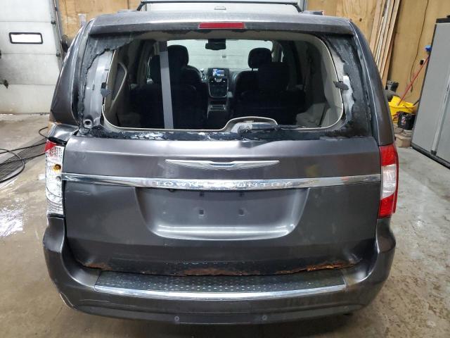 2C4RC1CG3FR514243 - 2015 CHRYSLER TOWN & COU TOURING L GRAY photo 6