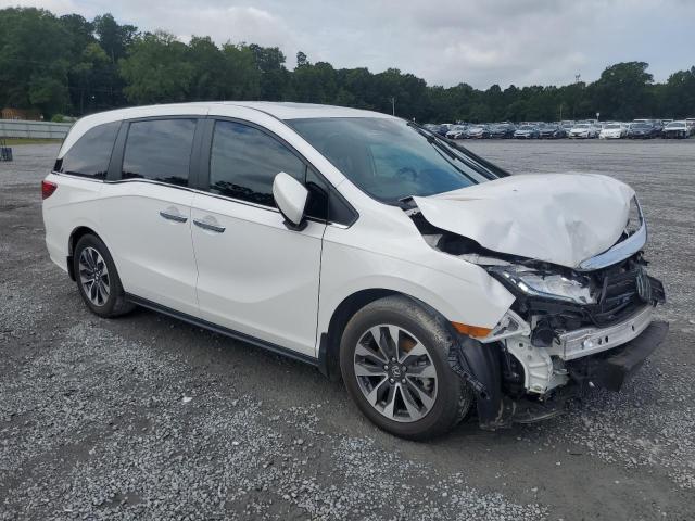 5FNRL6H63PB079542 - 2023 HONDA ODYSSEY EXL WHITE photo 4
