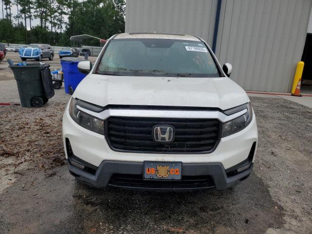 5FPYK3F71MB021439 - 2021 HONDA RIDGELINE RTL WHITE photo 5