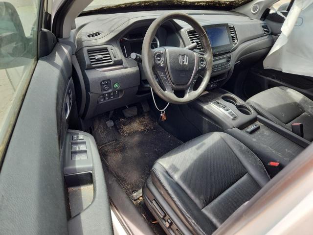 5FPYK3F71MB021439 - 2021 HONDA RIDGELINE RTL WHITE photo 8