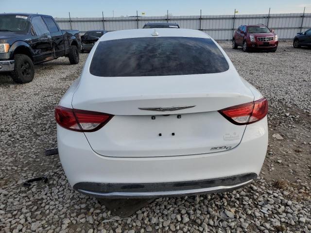 1C3CCCCB1FN735895 - 2015 CHRYSLER 200 C WHITE photo 6